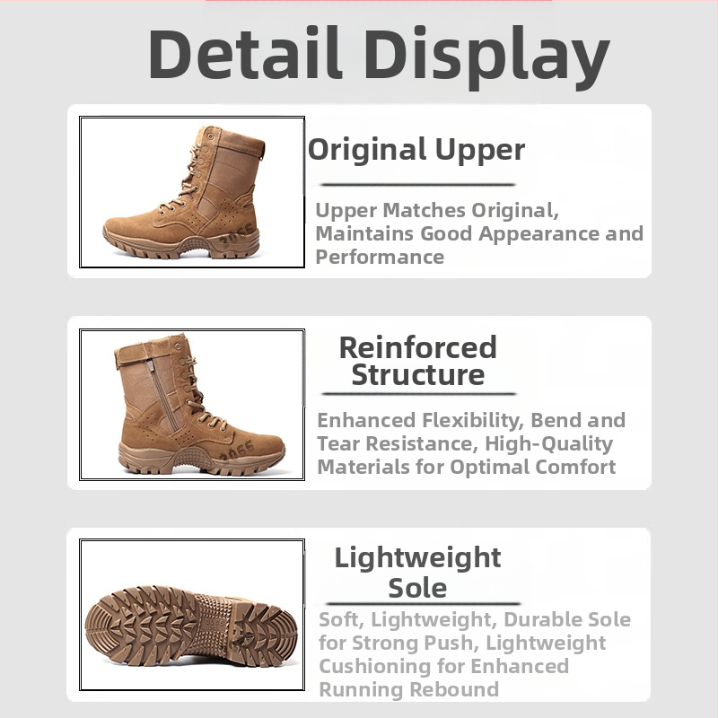 Тактически обувки за открити условия - водоустойчива тъкан, унисекс, за възрастни, подходящи за туризъм и къмпинг