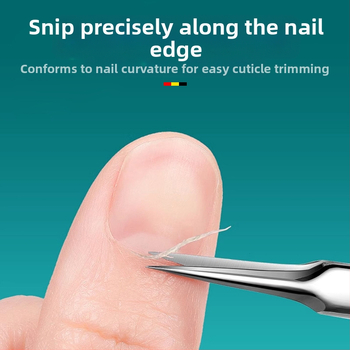 Emperor Ψαλίδια για πετσάκια από ανοξείδωτο ατσάλι με εξαιρετικά κοφτερές λεπτές λεπίδες, για μανικιουρίστες, για κοπή πετσάκης και αφαίρεση νεκρού δέρματος