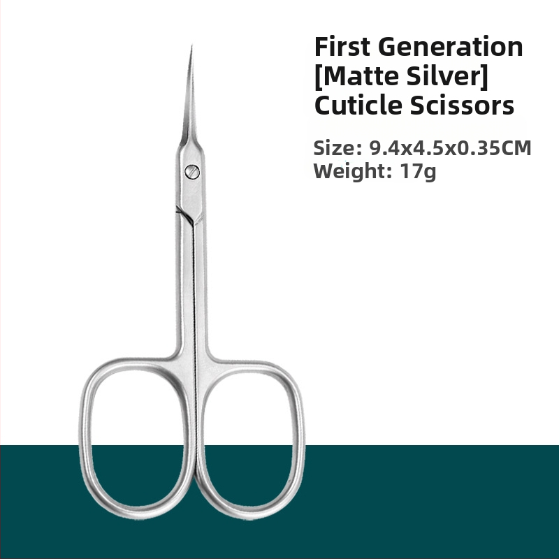 Emperor Foarfece pentru cuticule din oțel inoxidabil, cu lame fine, ultracuite, pentru manichiură, tăierea cuticulelor și a pielii moarte