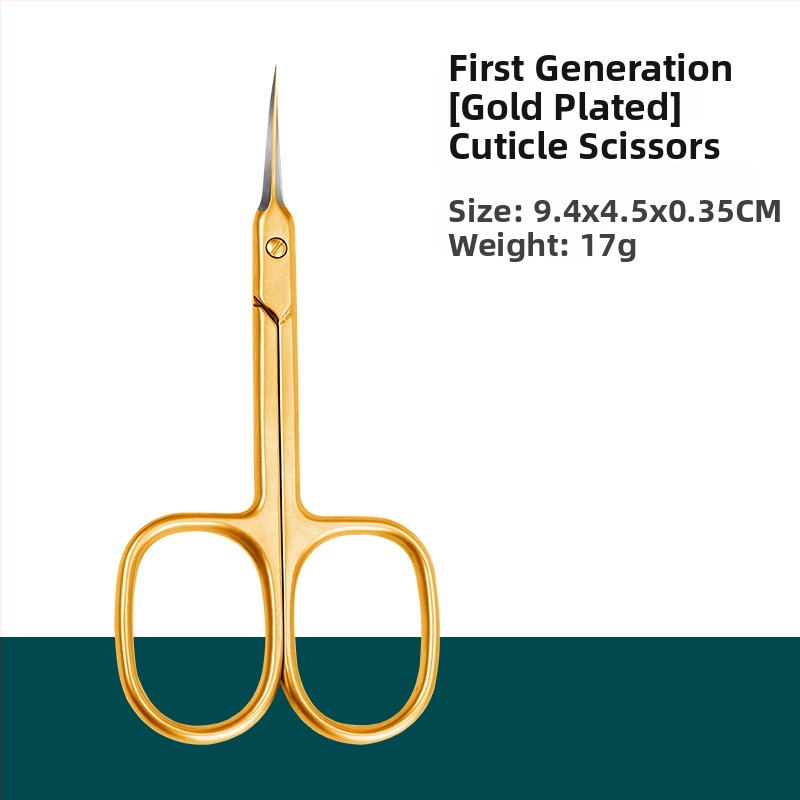 Emperor Foarfece pentru cuticule din oțel inoxidabil, cu lame fine, ultracuite, pentru manichiură, tăierea cuticulelor și a pielii moarte