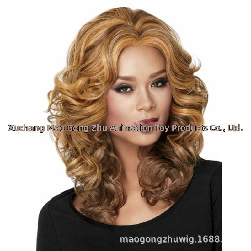 Parūka, garas cirtas, eksotisks stils, pūkaina Shifu tekstūra, termiski izturīgs diegs, modelis T9A271