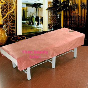 Yuelin Textile σεντόνια από κοντό βελούδινο ύφασμα για σαλόνια ομορφιάς, μοντέρνος μινιμαλισμός, μονόχρωμο σχέδιο, βαφή με αντίδραση