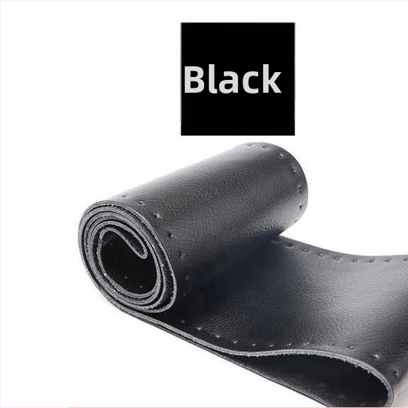 Δερμάτινο κάλυμμα τιμονιού ραμμένο στο χέρι για Howo TX340/350/380/336 — καθολική εφαρμογή, για όλες τις εποχές, εγκατάσταση ειδικών οχημάτων