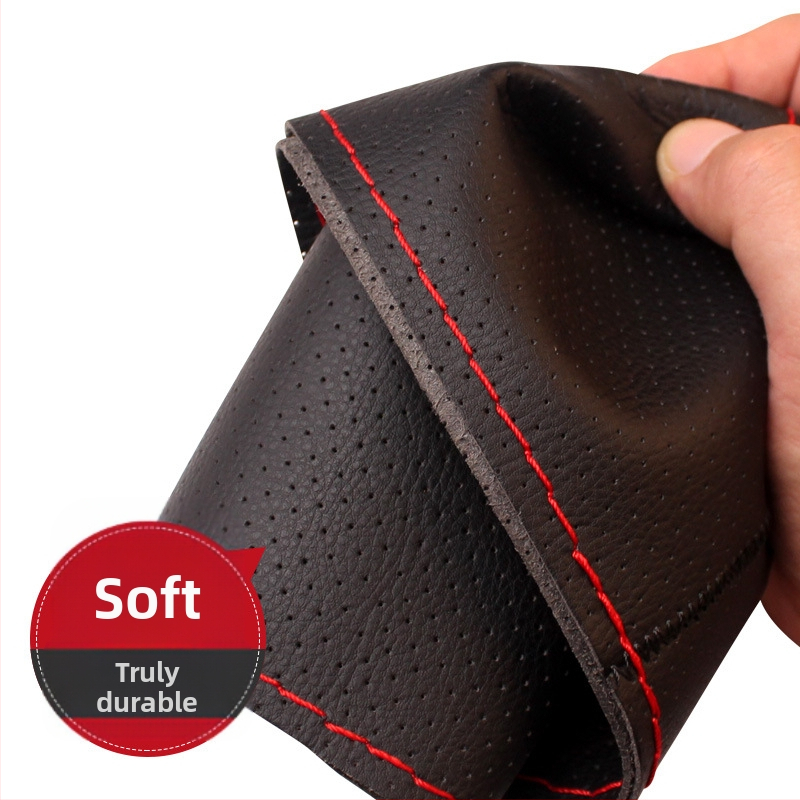 Кожен ръчно пришит калъф за волан за Howo TX340/350/380/336 — универсална съвместимост, за всички сезони, монтаж за специални превозни средства