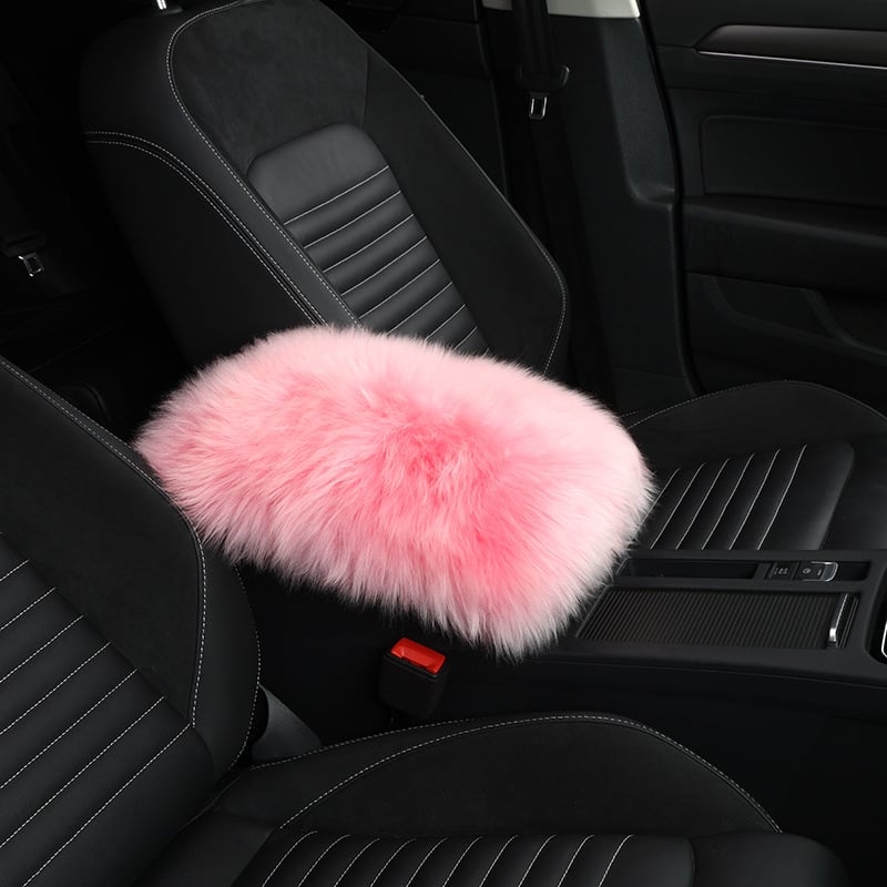 Pernă pentru cotiera centrală, piele, căldură de iarnă, aproximativ 180 g, prelucrare personalizabilă, asistență la instalare