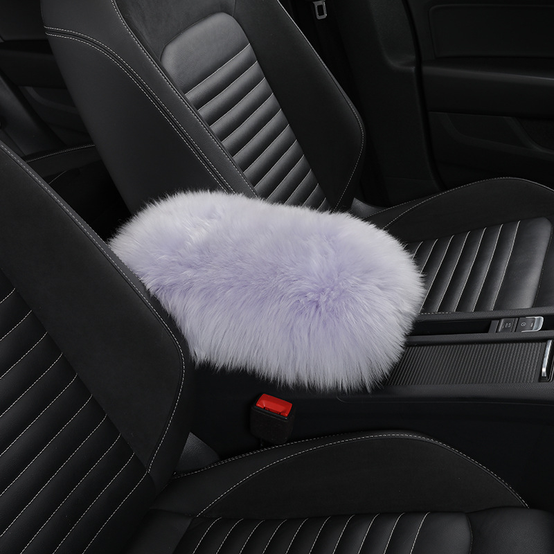 Pernă pentru cotiera centrală, piele, căldură de iarnă, aproximativ 180 g, prelucrare personalizabilă, asistență la instalare