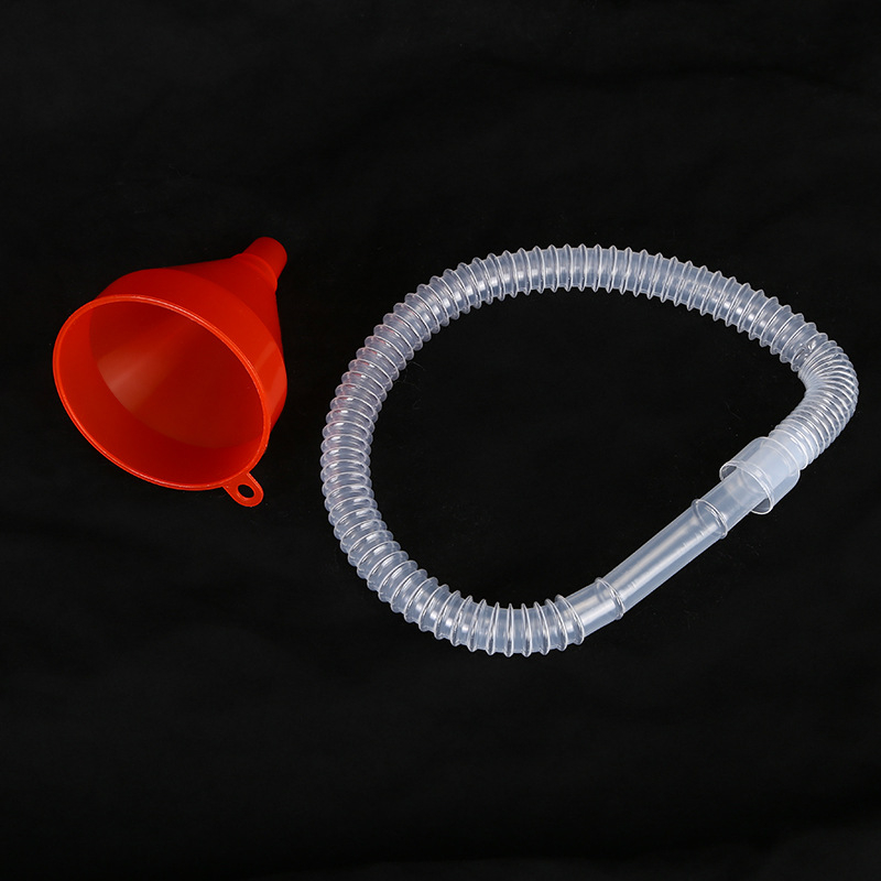 Eļļas lejvaks ar garu cauruli auto un motociklu uzpildīšanai – PP+PE, Zhongkai