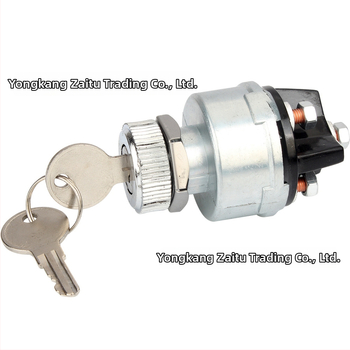 Διακόπτης ανάφλεξης Go-Kart, 3 θέσεων OFF/RUN/MOMENTARY, καθολικός, με κλειδί εκκίνησης