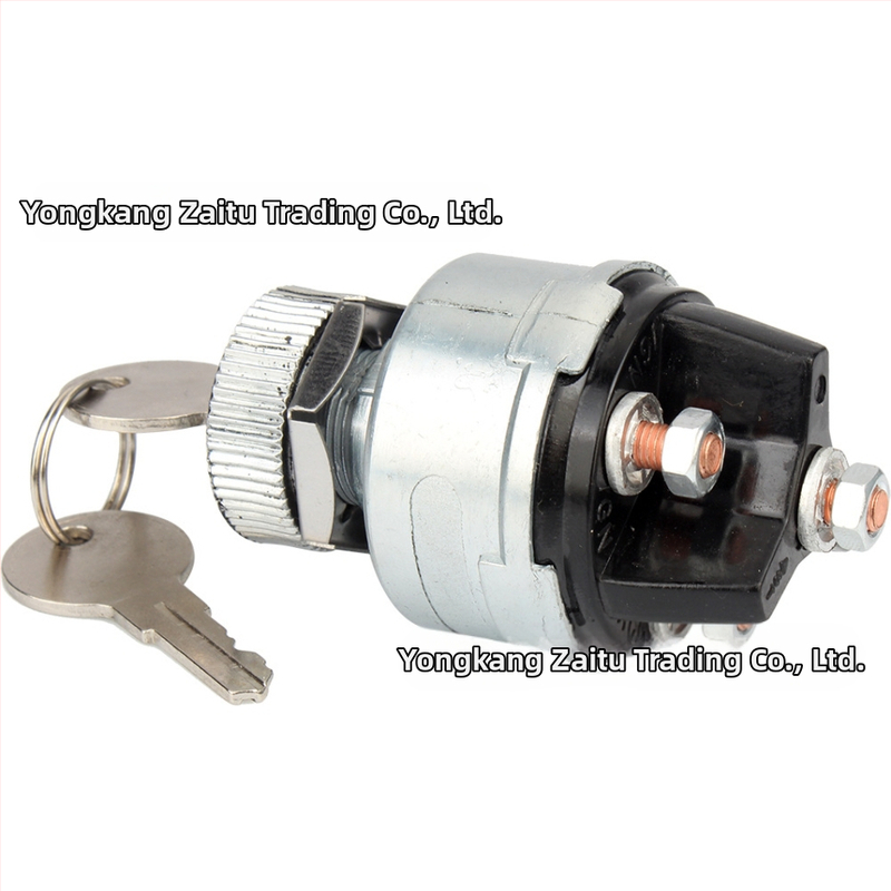 Go-Kart превключвател за запалване, 3 позиции OFF/RUN/MOMENTARY, универсален, стартерен превключвател с ключ