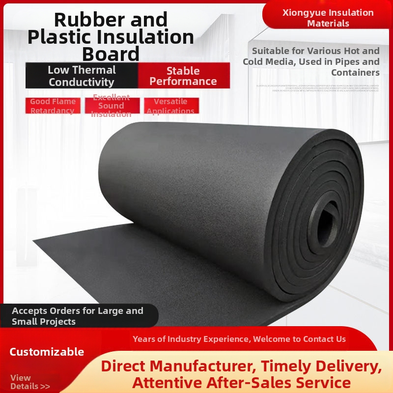 Gum-plasta izolācijas plāksne ar mikroporu struktūru, nolokāms plāksnes veids, termo un trokšņa izolācijai; materiāls: gumija un plastmasa; siltumvadītspēja 0.035 W/mK; klase B