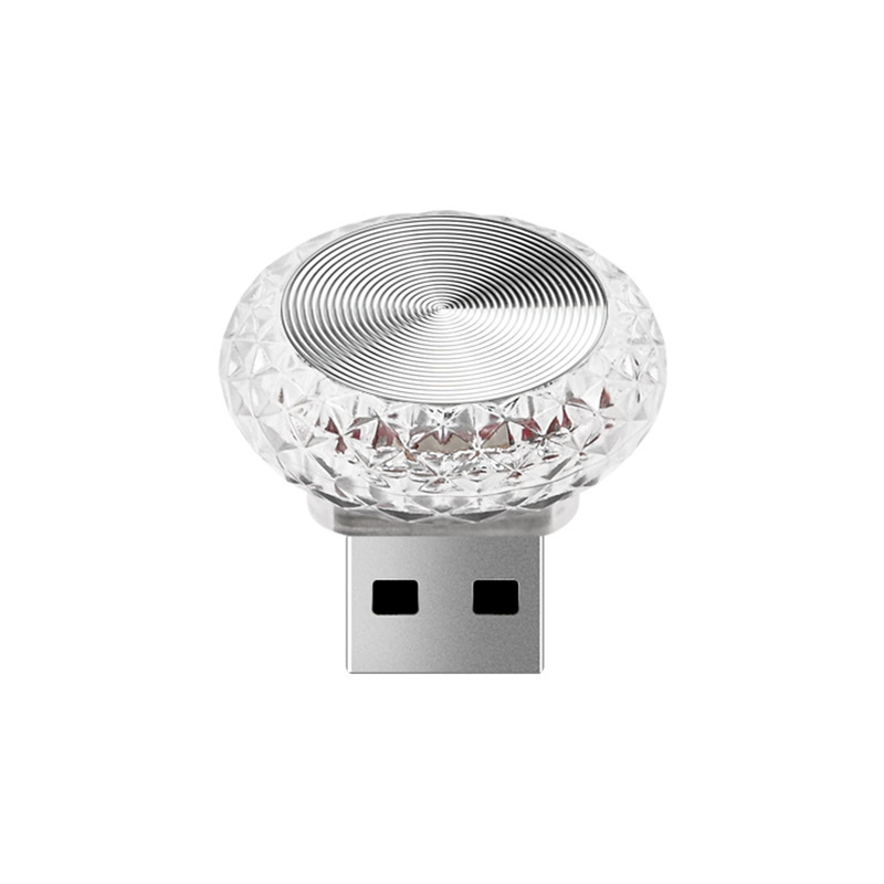 Lumină ambientală USB Angel Eye pentru mașină și casă (ABS + metal, 5V, 1A, 1W, compatibil universal)