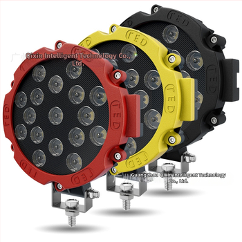 Off-road LED οροφικός φωτισμός αυτοκινήτου, 51W, 3030 LED, 9-36V, 4800LM, 6000K
