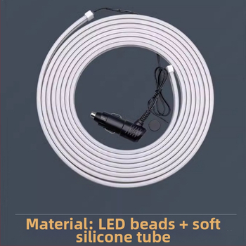 Автомобилна лампа за багажник със магнитно автоматично сензорно включване, 12V, 20-40W, силиконов материал, универсален модел