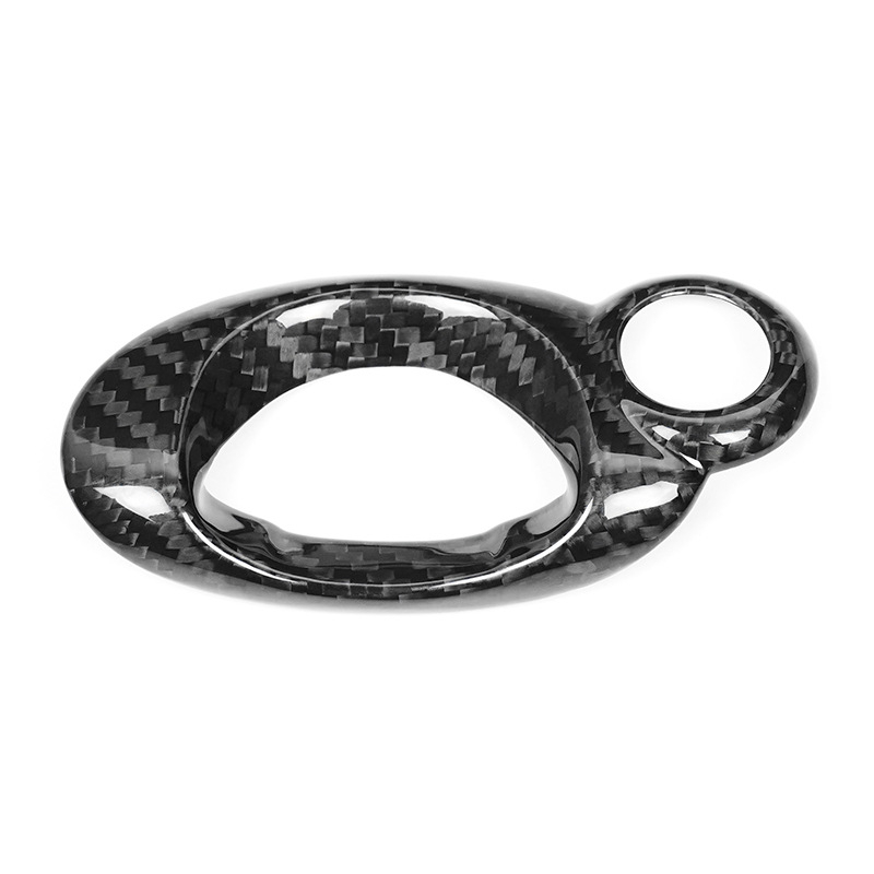 Ramă de pornire din fibră de carbon pentru BMW Mini (N-MINI-748) – decor interior, logo tipărit, mărci private personalizabile