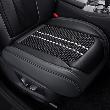 Автомобилна седалкова подложка – четирисезонна универсална, PU повърхност, пълнител от синтетично влакно, Xinliyun, стил: обшивка, прост