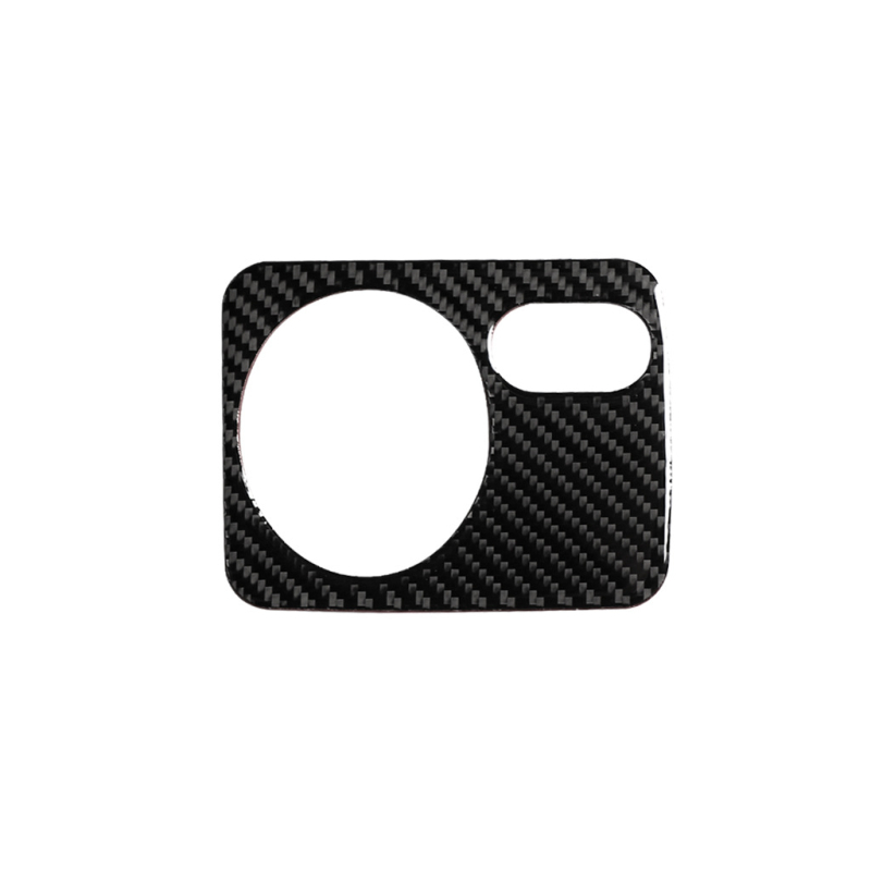 Panel panoul central pentru suportul de pahare VW Golf 6 din fibră de carbon – Model RRX-VW-012, Material: fibră de carbon, Logo tipărit, Procesare personalizată disponibilă, Etichetă privată licențiată