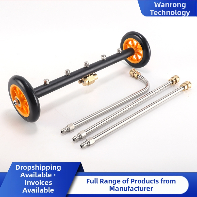 Πλυστικό μηχάνημα υψηλής πίεσης για πλύσιμο αυτοκινήτων και καθαρισμό δαπέδων — All-in-One, Αλουμίνιο + Χαλκός, Καθαρό βάρος 2200