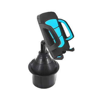 Държач за телефон за автомобил, монтиран върху държач за чаша — универсален, щракващ монтаж, за централна конзола и за задната седалка, модели 1608H, 2208H, 1608HE, Yongxinjia