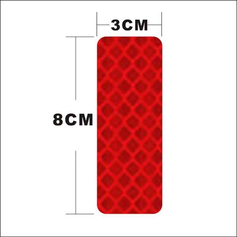 Atstarojošas automašīnu, motociklu un ķiveru uzlīmes — ūdensizturīgas, ar poliuretāna PET pamatni