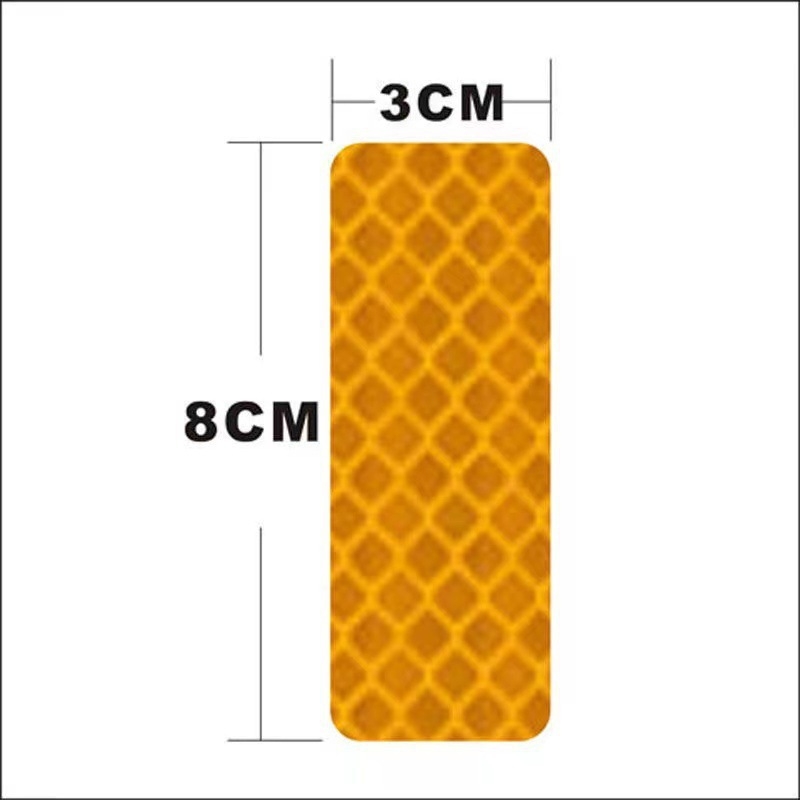 Atstarojošas automašīnu, motociklu un ķiveru uzlīmes — ūdensizturīgas, ar poliuretāna PET pamatni