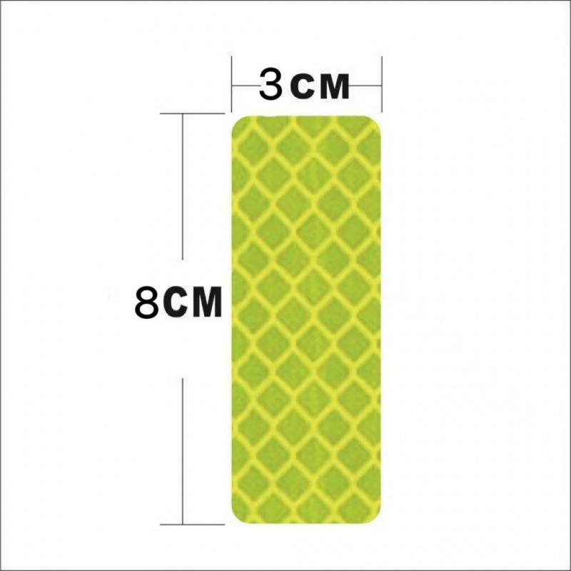 Atstarojošas automašīnu, motociklu un ķiveru uzlīmes — ūdensizturīgas, ar poliuretāna PET pamatni
