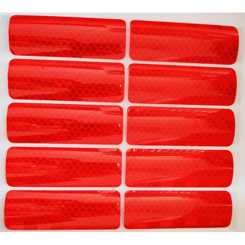 Atstarojošas automašīnu, motociklu un ķiveru uzlīmes — ūdensizturīgas, ar poliuretāna PET pamatni