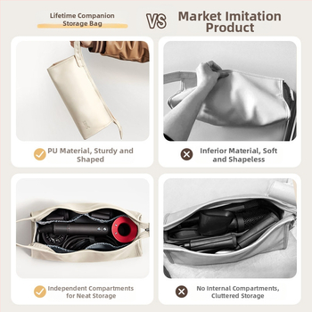 BN-DS001 Τετράγωνη PU τσάντα καλλυντικών, πολυλειτουργική