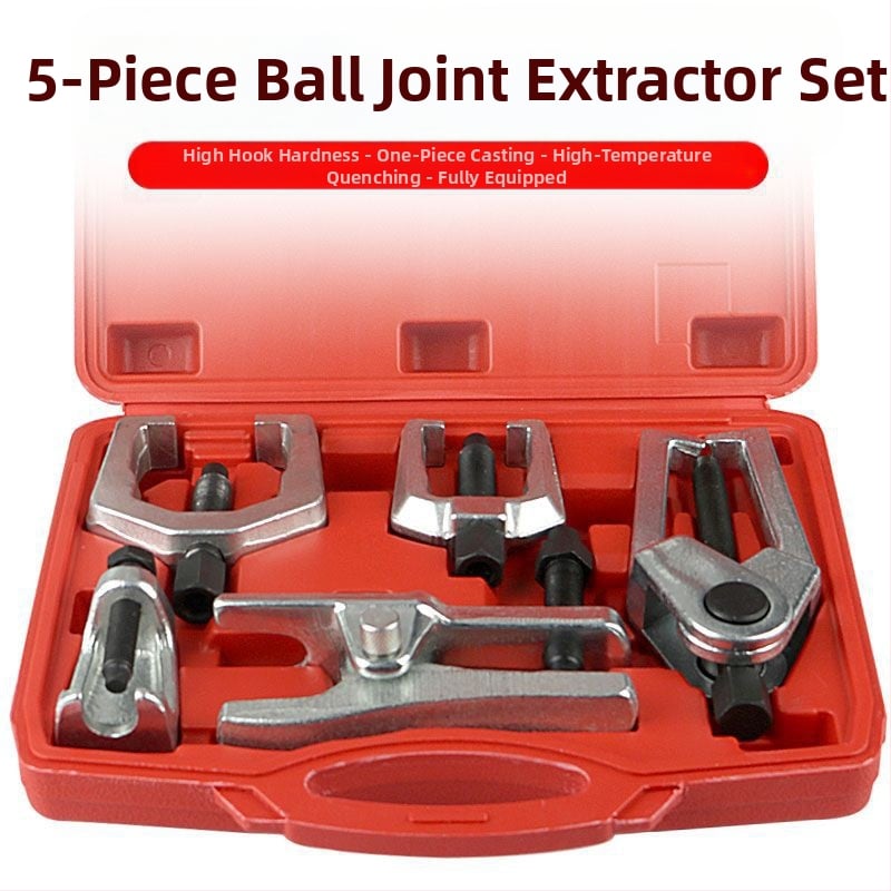 5-частен комплект за извличане на шарнирни глави за автомобил, Ball Head Extractor, forged steel
