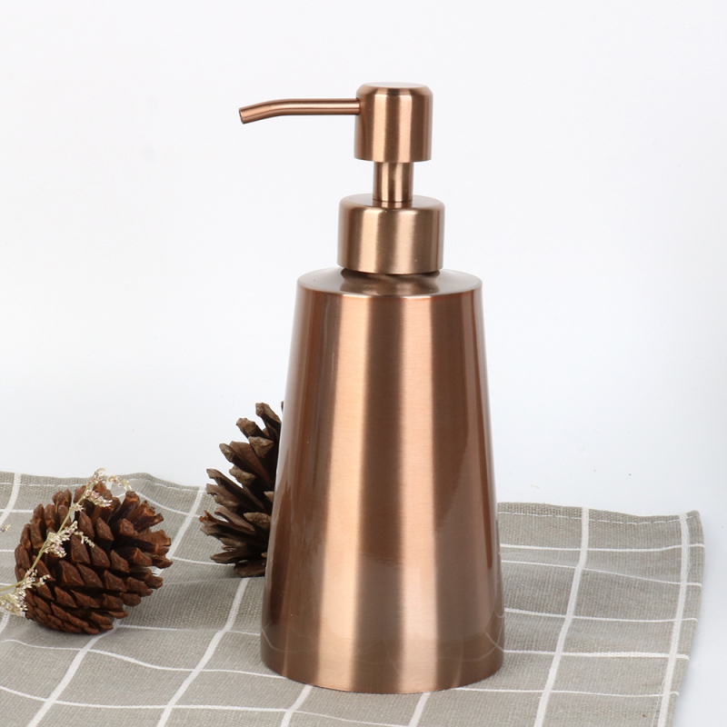 Δοχείο απολυμαντικού χεριών/δοσομετρητής σαπουνιού από ανοξείδωτο ατσάλι 304, 350 ml, Hao Chen, προσαρμογή λογότυπου, ιδιωτική ετικέτα