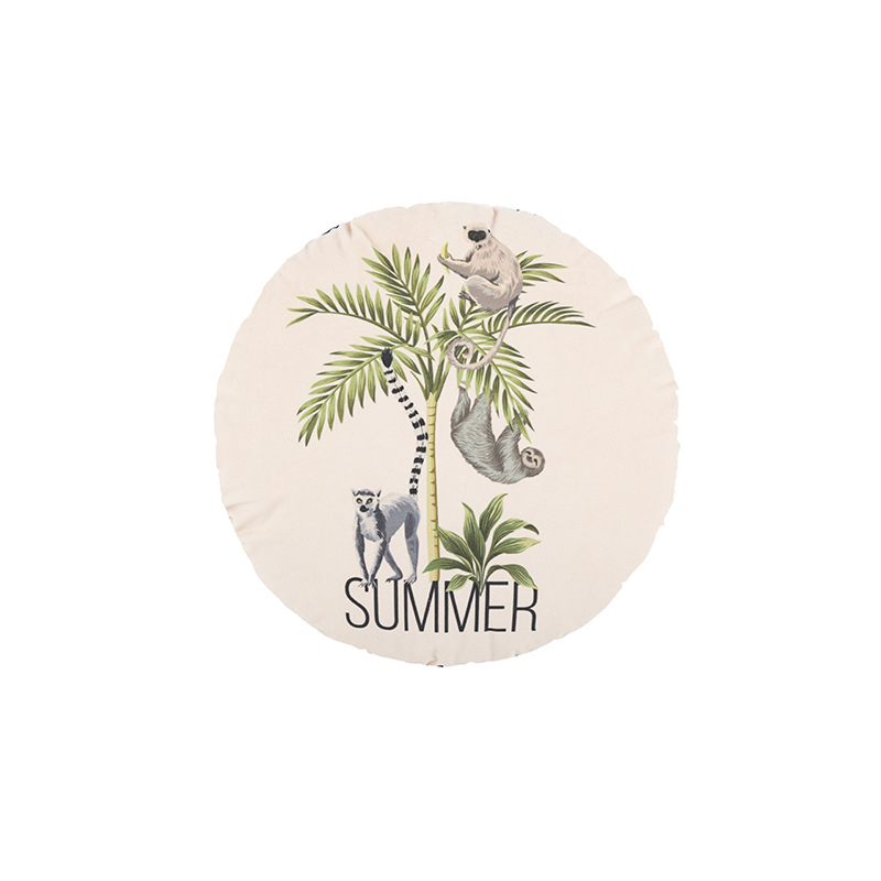 Μαξιλαροθήκη, Σκανδιναβική έμπνευση με τροπικό δάσος σε στυλ Instagram, Frosted Velvet, ψηφιακή εκτύπωση, μοτίβο 21489582774, Διαθεσιμότητα προσαρμογής