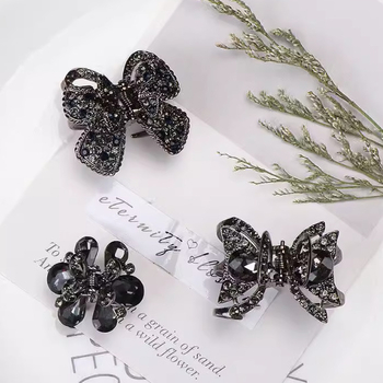 Κλάμερ μαλλιών κορυφής – μεταλλικός, κοπή διαμαντιού, ιαπωνικο-κορεάτικο στυλ, φρέσκο και γλυκό, αξεσουάρ μαλλιών