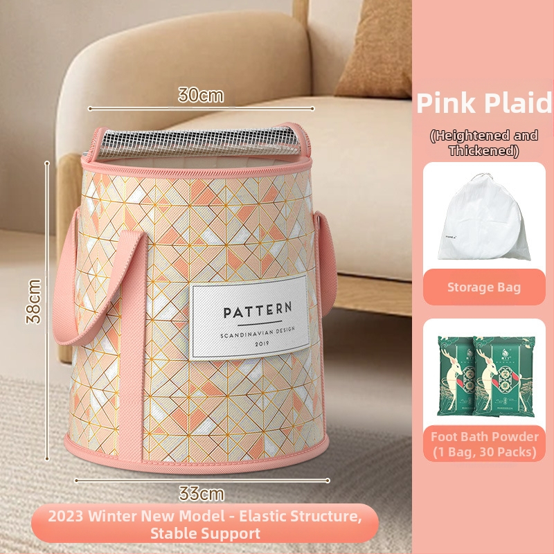 Mandora сгъваем басейн за крак, нейлонова материя, за възрастни, с контрол на постоянната температура, режим за повишаване и пара с балончета