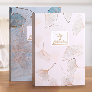 Άλμπουμ φωτογραφιών με σελίδες για γραφή, εξώφυλλο από Kraft χαρτί, 50 σελίδες, μάρκα Dileli