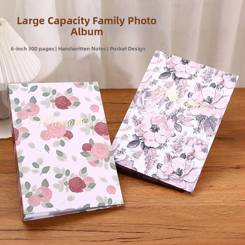 Άλμπουμ φωτογραφιών με σελίδες για γραφή, εξώφυλλο από Kraft χαρτί, 50 σελίδες, μάρκα Dileli