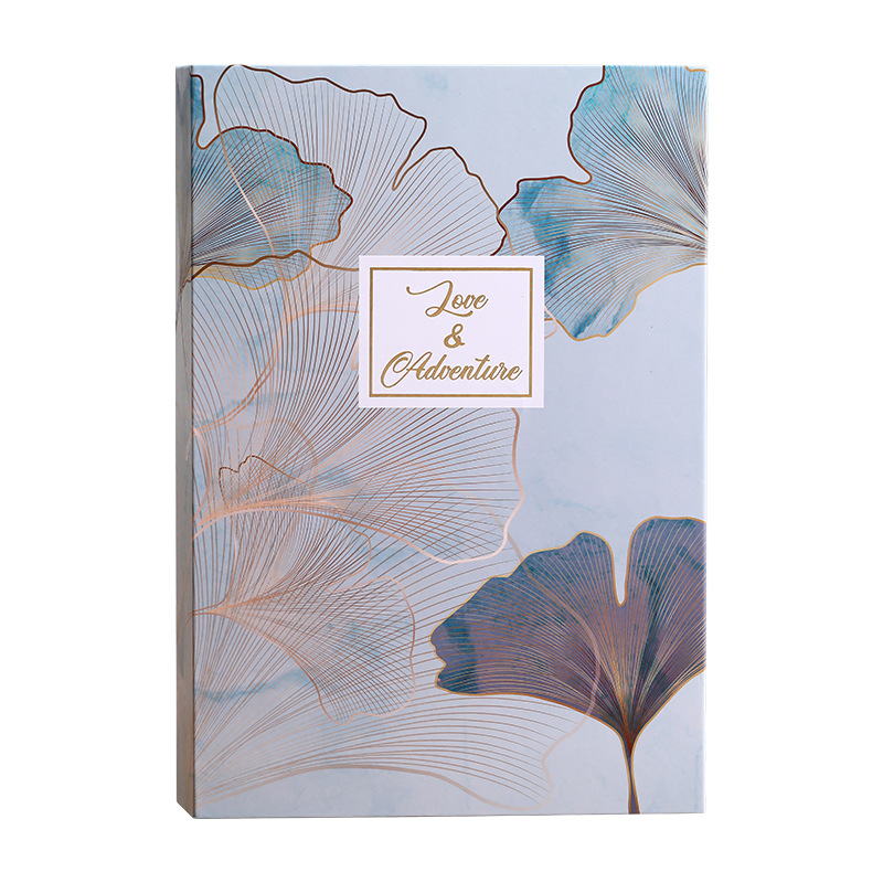 Άλμπουμ φωτογραφιών με σελίδες για γραφή, εξώφυλλο από Kraft χαρτί, 50 σελίδες, μάρκα Dileli