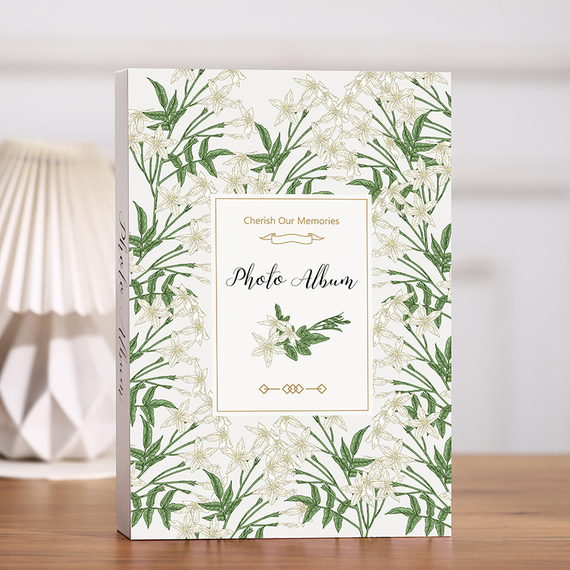 Άλμπουμ φωτογραφιών με σελίδες για γραφή, εξώφυλλο από Kraft χαρτί, 50 σελίδες, μάρκα Dileli