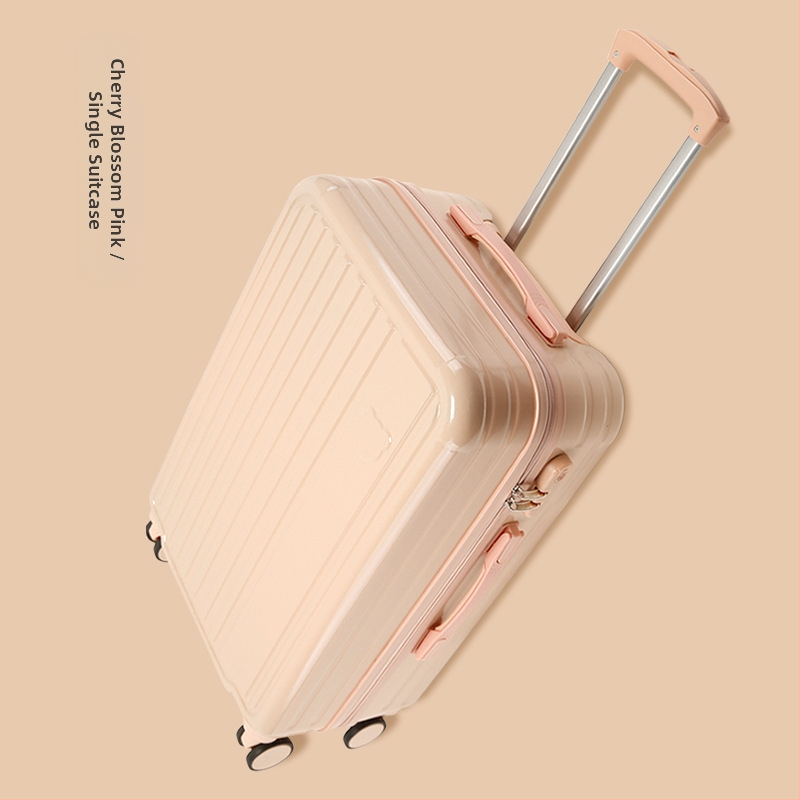 Детски куфар за ръчен багаж с колела — ABS+PC материал; водоустойчив, износоустойчив; защита срещу кражба; 360° въртящи колела; тегло 3 кг