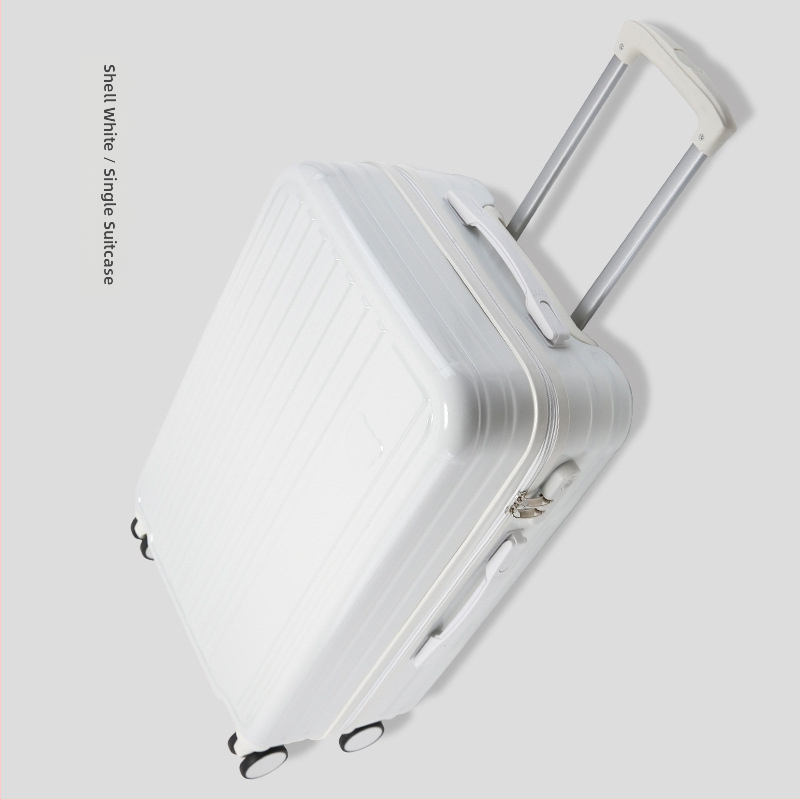 Детски куфар за ръчен багаж с колела — ABS+PC материал; водоустойчив, износоустойчив; защита срещу кражба; 360° въртящи колела; тегло 3 кг