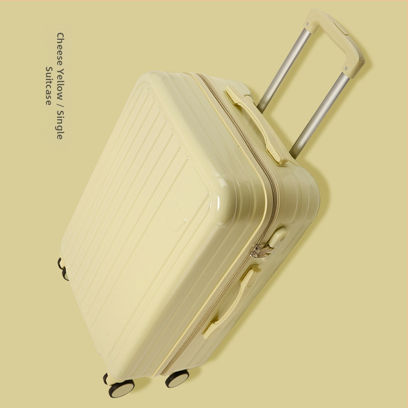 Детски куфар за ръчен багаж с колела — ABS+PC материал; водоустойчив, износоустойчив; защита срещу кражба; 360° въртящи колела; тегло 3 кг