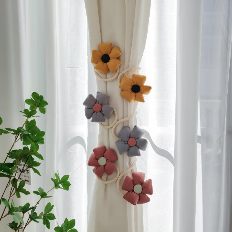 Δεσίματα κουρτινών από ύφασμα, μοντέρνος μινιμαλιστικός σχεδιασμός, ρυθμιζόμενα, μάρκα Star Baby Beauty