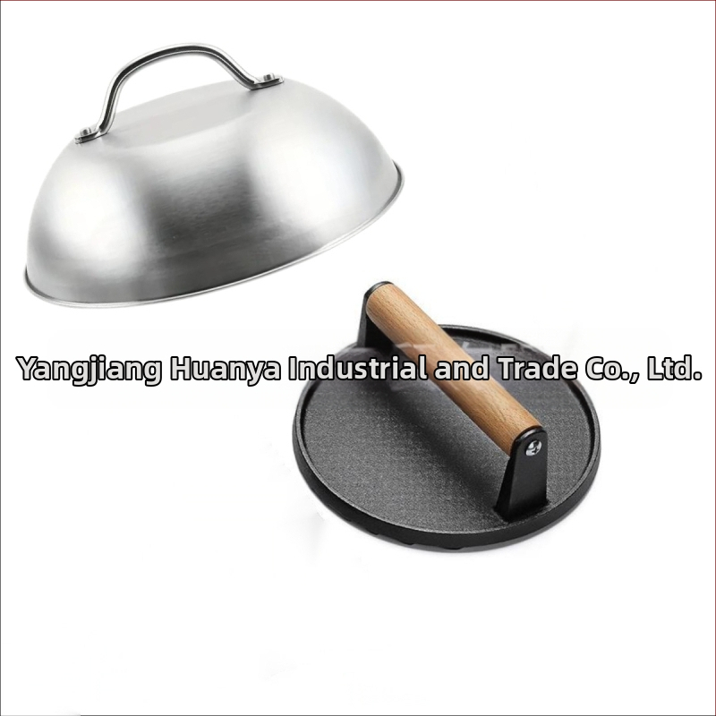 Комплект инструменти за барбекю, 3 части, неръждаема стомана, марка Huanya