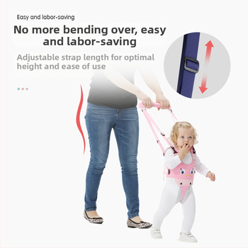 Ζώνη βάδισης σε στυλ φορέα για μωρά, πολυλειτουργική στήριξη μέσης, ελαφριά ζώνη ασφαλείας, αντι-απώλεια, Dekabu υλικό, από 8 μηνών