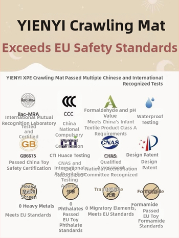 Βρεφικό χαλάκι έρπυσης – αφρώδες, αντιολισθητικό, πτυσσόμενο, ανθεκτικό στη φθορά, μοτίβο καρτούν