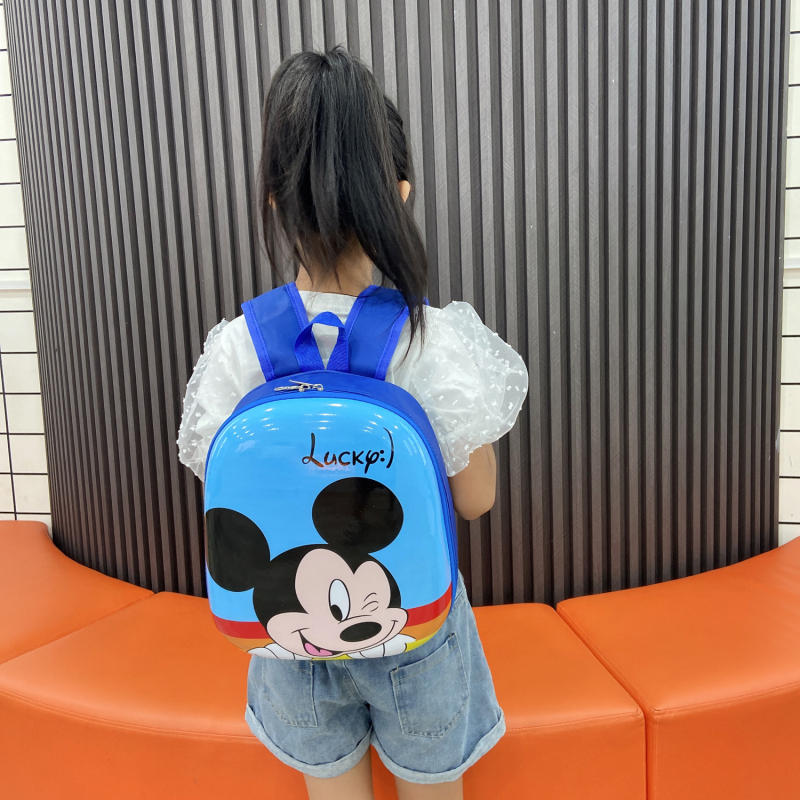 Детска раница с твърд корпус за детска градина | EVA материал; водоустойчив; ергономичен дизайн за намаляване на натоварването; рисунка с персонажи; модел 2021-49