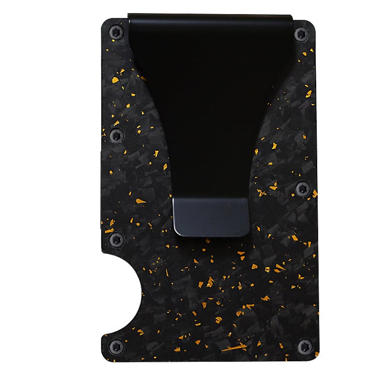 GSTAR Anglies pluošto RFID kortelių laikiklis su aliuminio lydinio kortelių dėžute — unisex piniginė, ruduo 2024