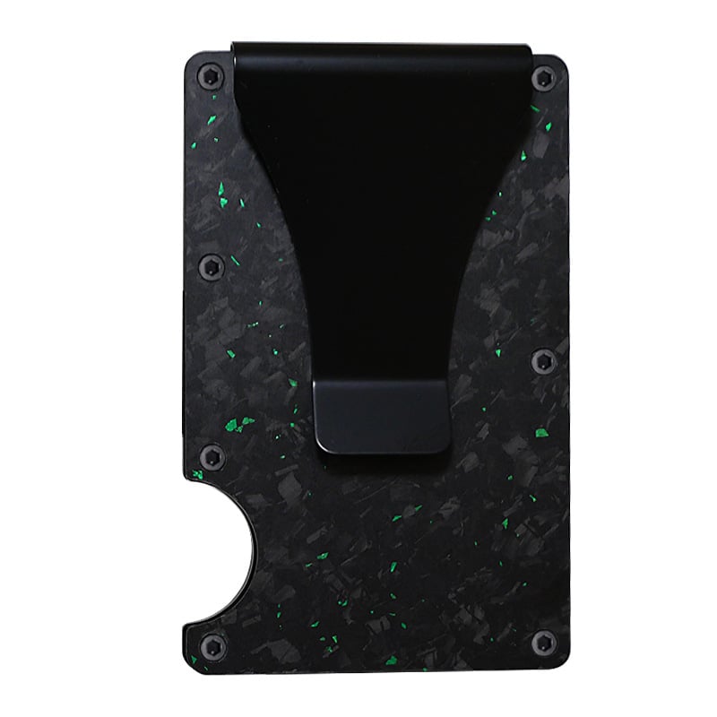 GSTAR Anglies pluošto RFID kortelių laikiklis su aliuminio lydinio kortelių dėžute — unisex piniginė, ruduo 2024