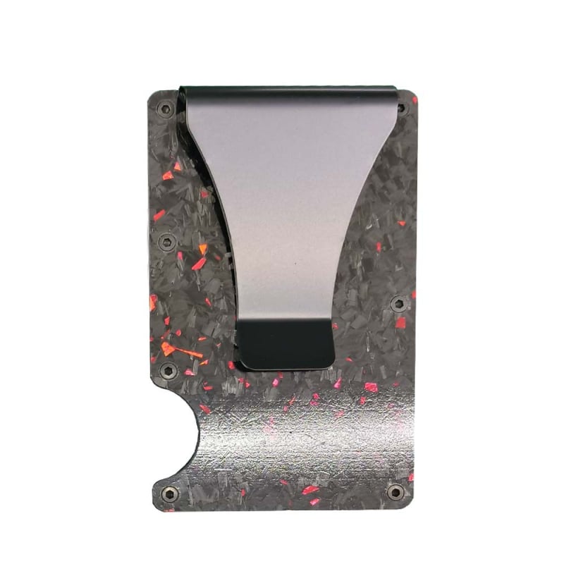 GSTAR Anglies pluošto RFID kortelių laikiklis su aliuminio lydinio kortelių dėžute — unisex piniginė, ruduo 2024