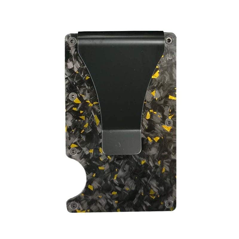 GSTAR Anglies pluošto RFID kortelių laikiklis su aliuminio lydinio kortelių dėžute — unisex piniginė, ruduo 2024