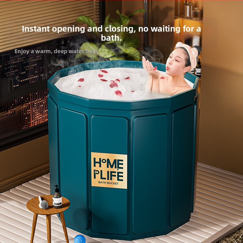 Salokāma vanna Zhuoxuan, modelis 855, 3 slāņu konstrukcija, maksimālā slodze 50 kg, tarpaulina virsma