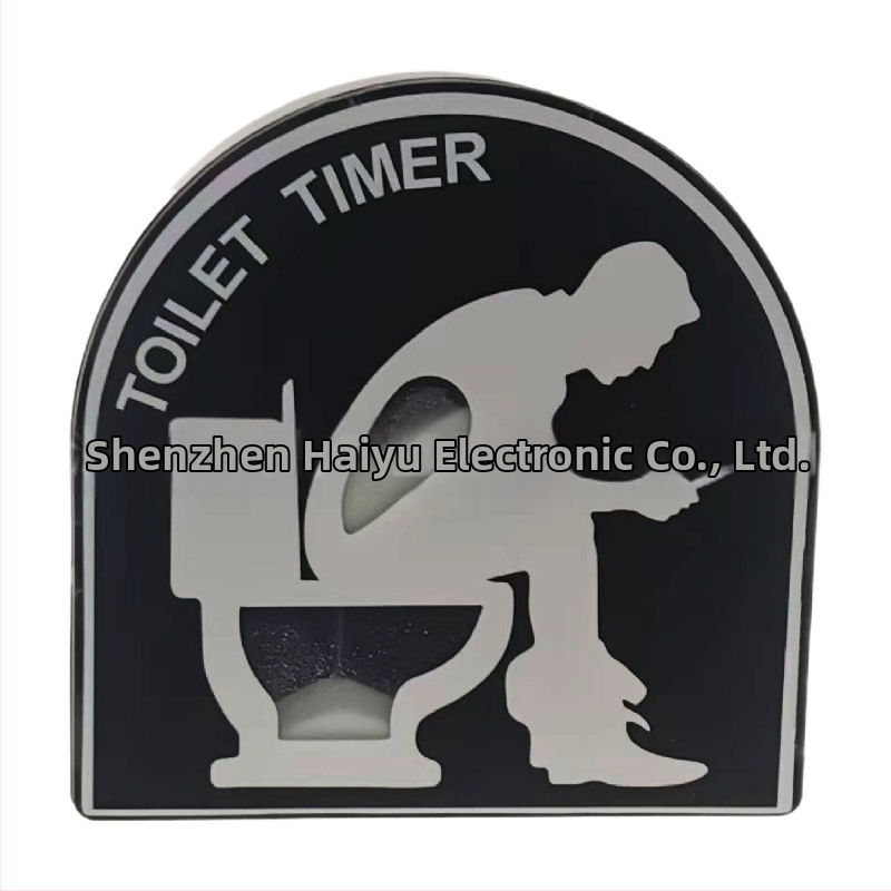 Clepsidră pentru toaletă din plastic – făcută manual, stil modern minimalist, Sea and Sky